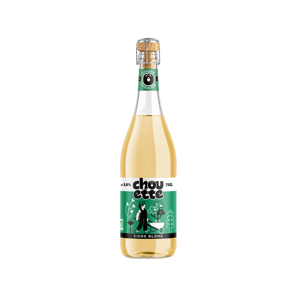 Le Coq Toqué La Chouette Cidre Blond Bio verre
