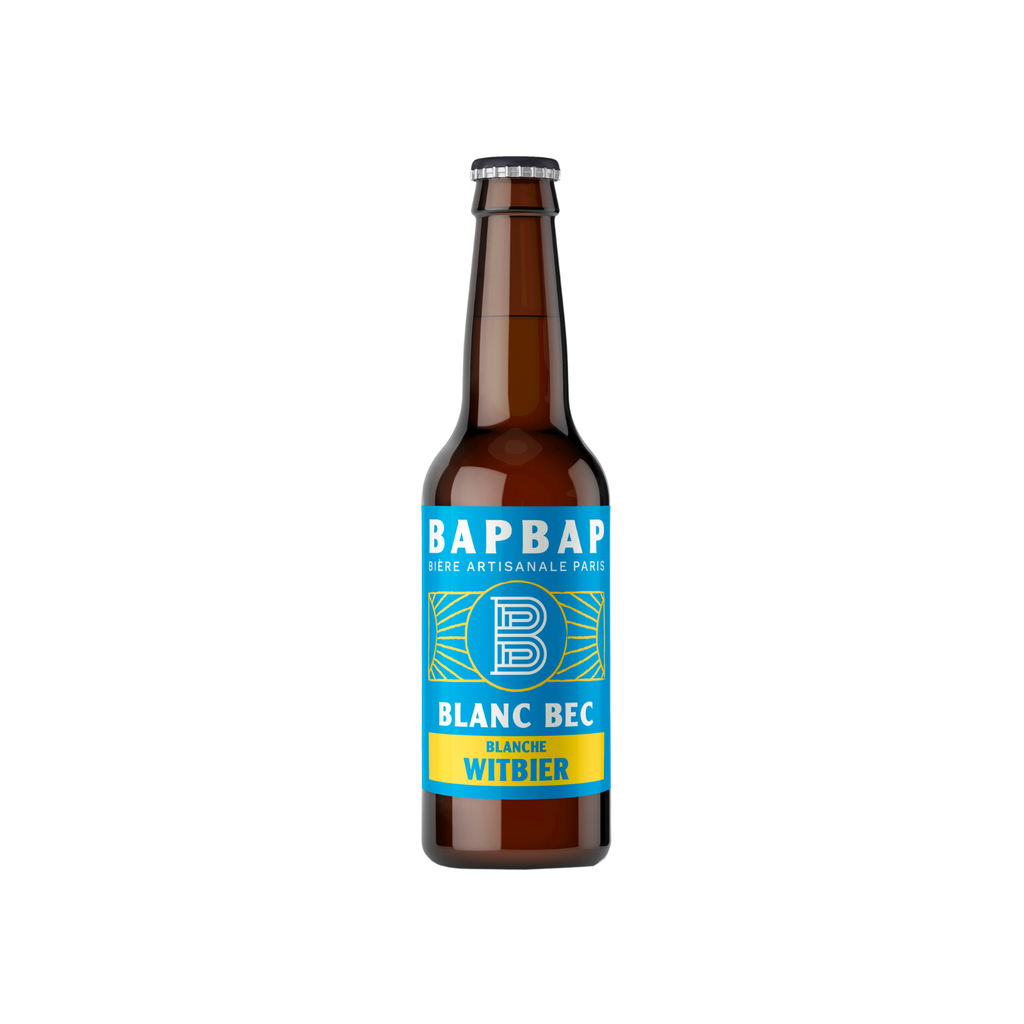 BAPBAP Blanc Bec (bière de blé) - 12 x 33cl