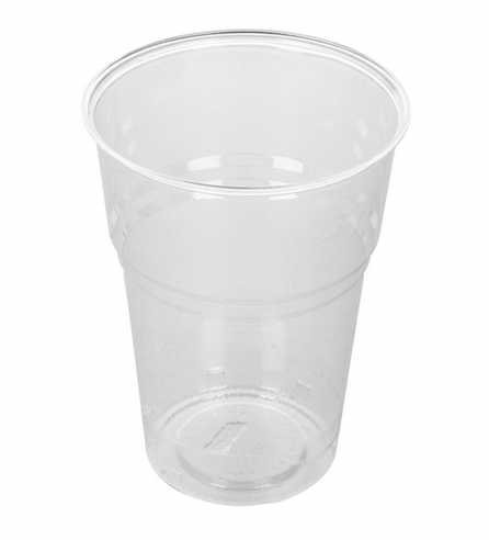 Gobelets compostables transparents PLA (1000 unités)