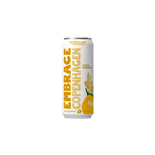 [3770035766079] Embrace Copenhagen Citron Gingembre cans - 12 x 33cl