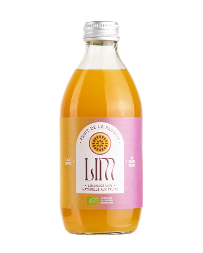 [3770027896050] LIM Bio Fruit de la passion verre - 12 x 33cl