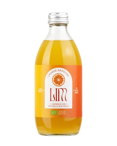 [3770027896067] LIM Bio Orange Sanguine verre - 12 x 33cl