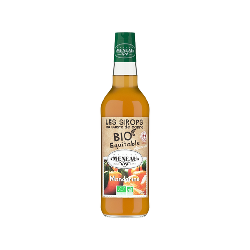 [3274490971098] Meneau Sirop Mandarine Bio Verre - 1 x 50cl