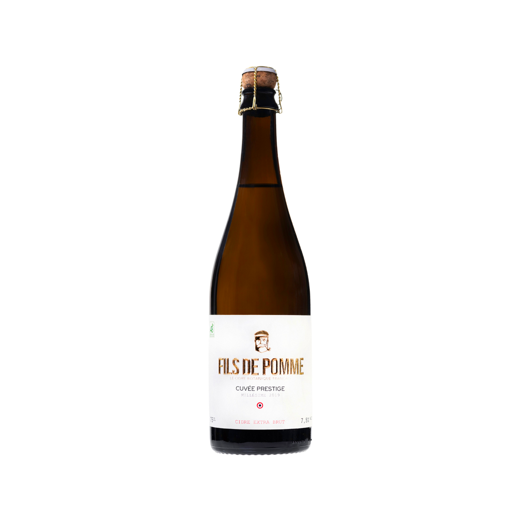 Fils de Pomme La Cuvée Prestige - Cidré millésime 2022 verre Bio