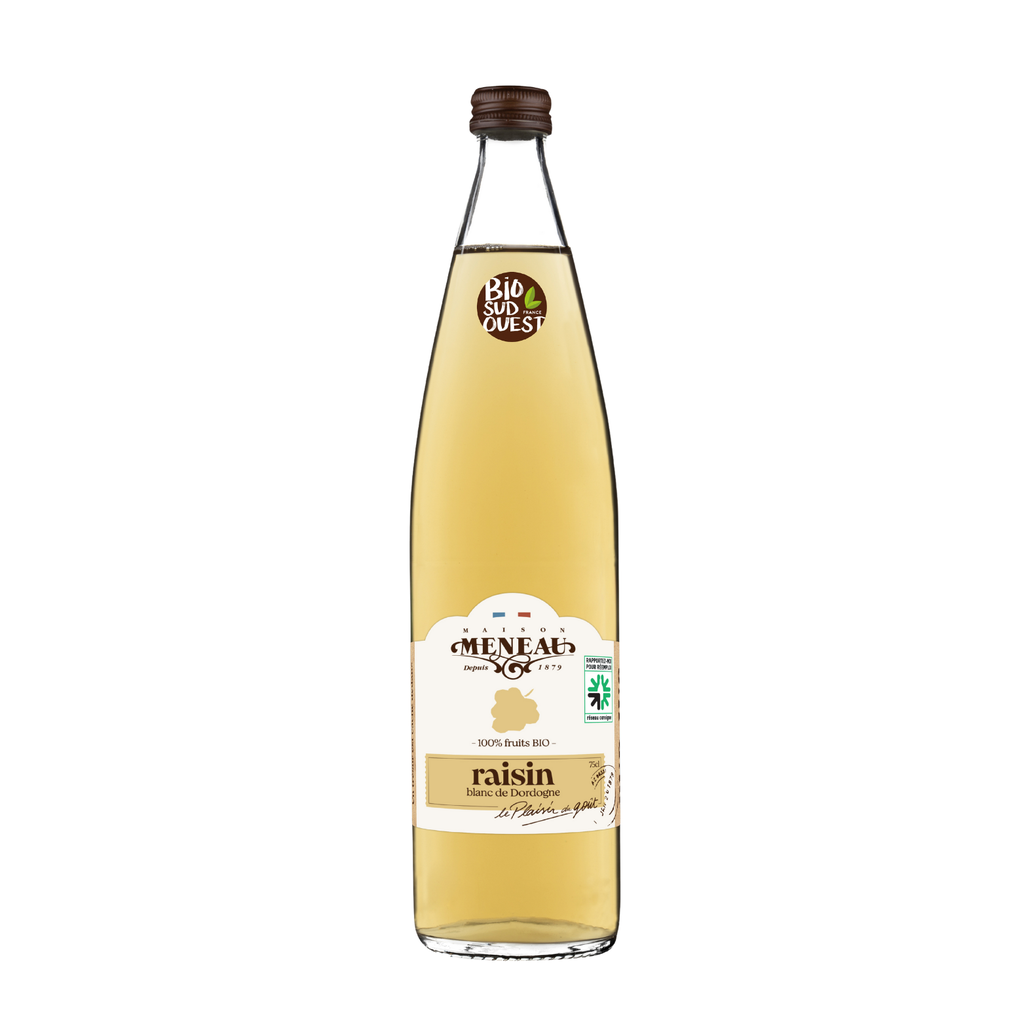 Meneau Jus de Raisin Blanc Bio verre