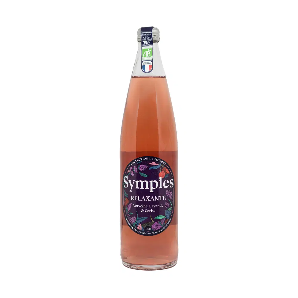 Symples - Infusion pétillante relaxante verre - 12 x 33cl 
