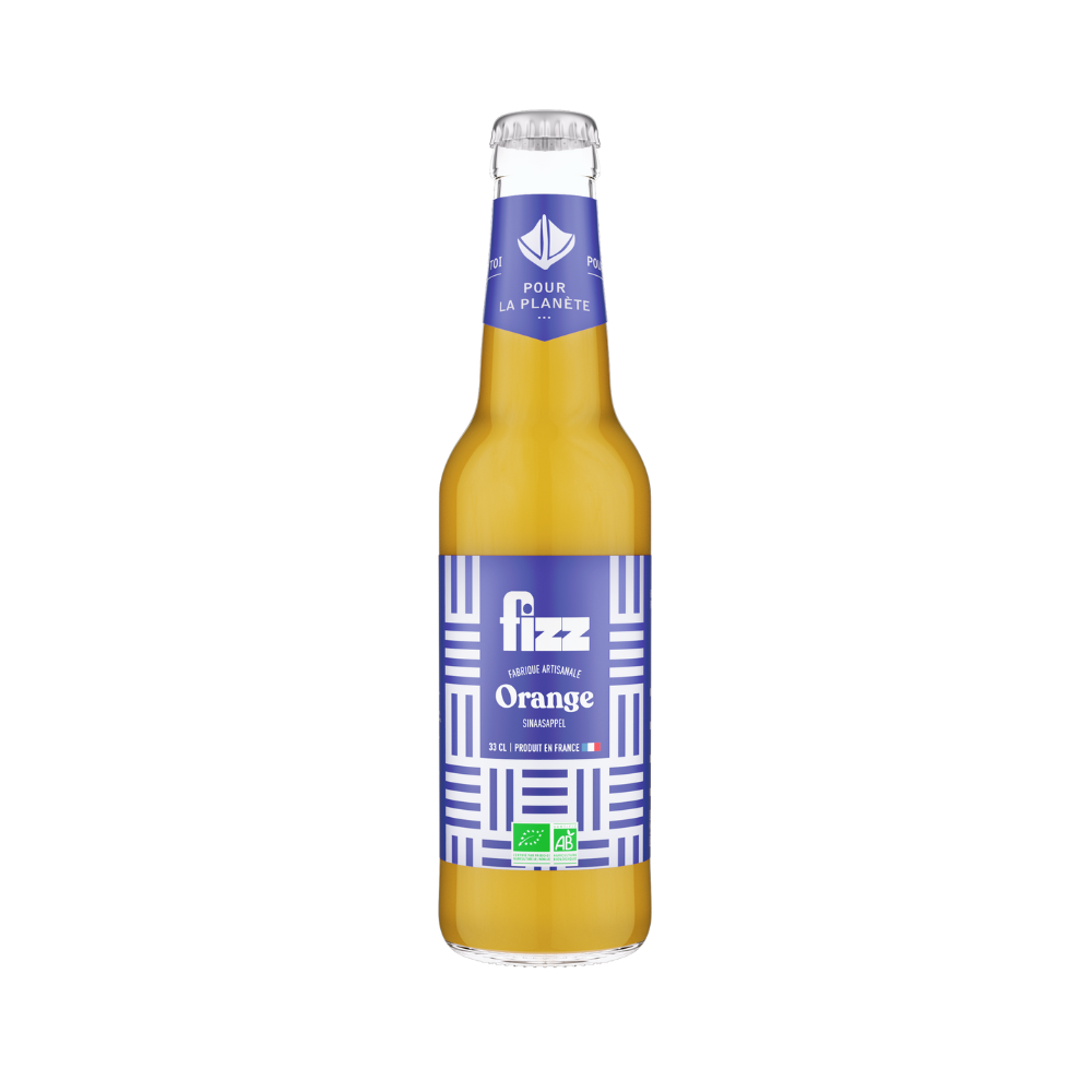 Fizz Bio Orange verre - 12 x 33cl 