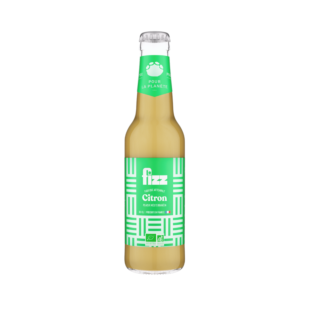 Fizz Bio Citron verre - 12 x 33cl 