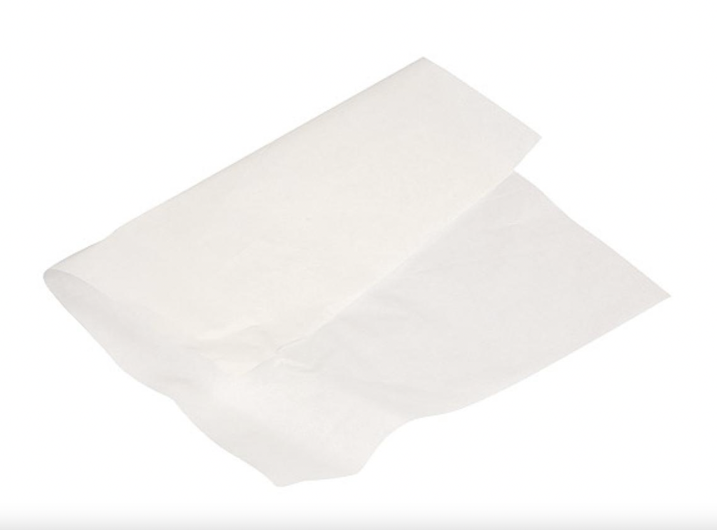 Papier ingraissable fast food blanc parch.ingraissable - 35 g/m² 28x34cm (4000 unités soit 12,68 kilos)