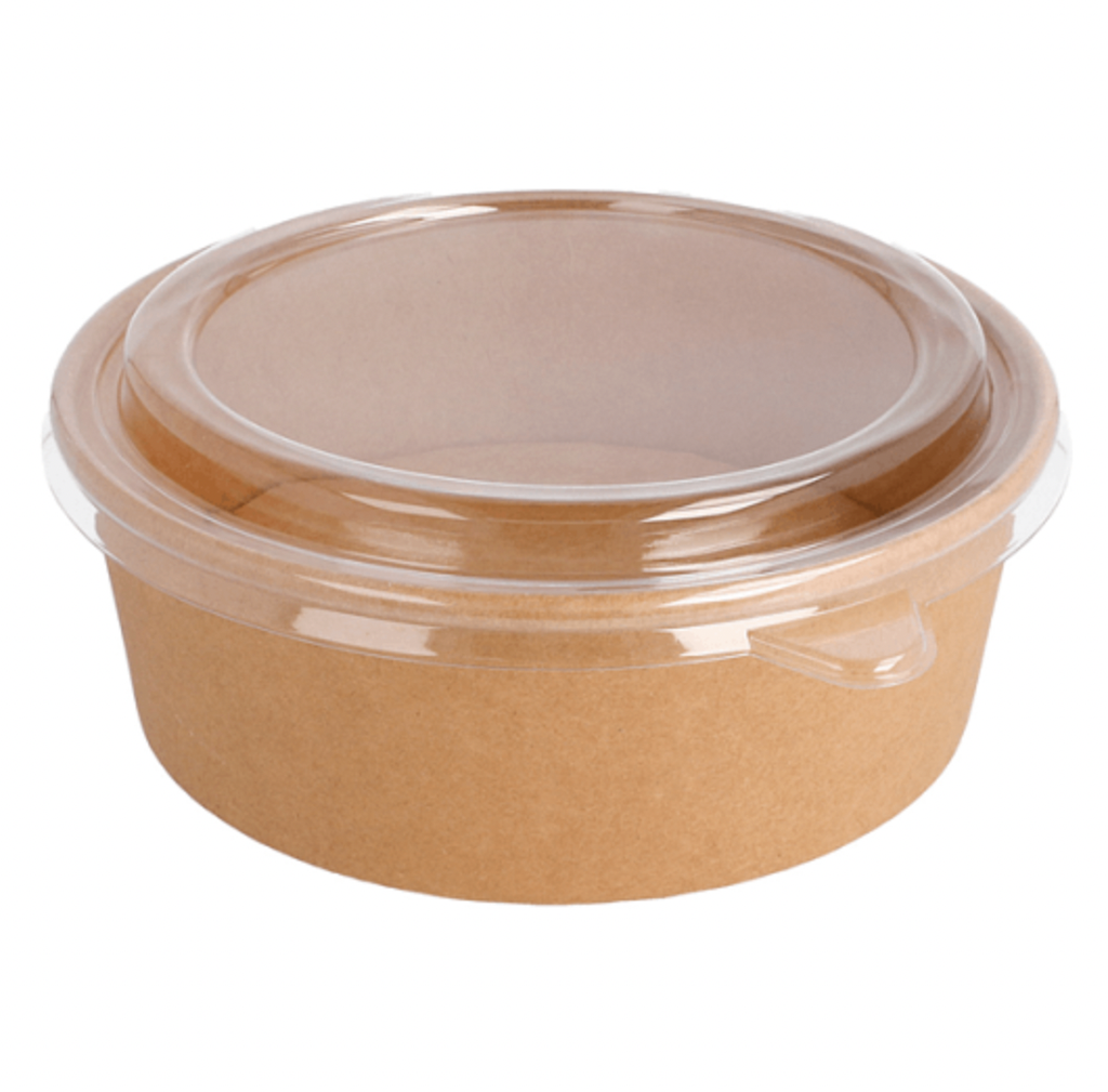 Combo saladiers + couvercles 1300ml (200 unités)