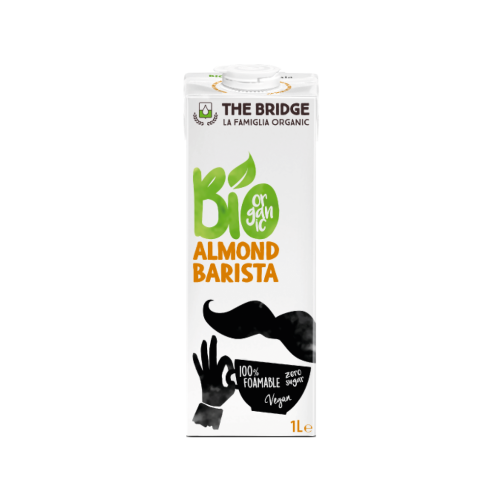 The Bridge Amande Barista Bio - 12 x 1L