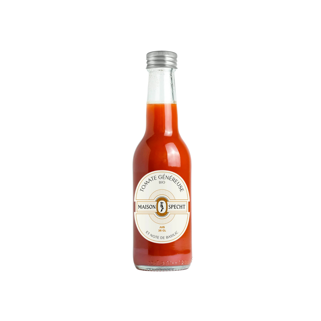 Maison SPECHT Tomate généreuse et note de basilic Bio verre - 12 x 25cl