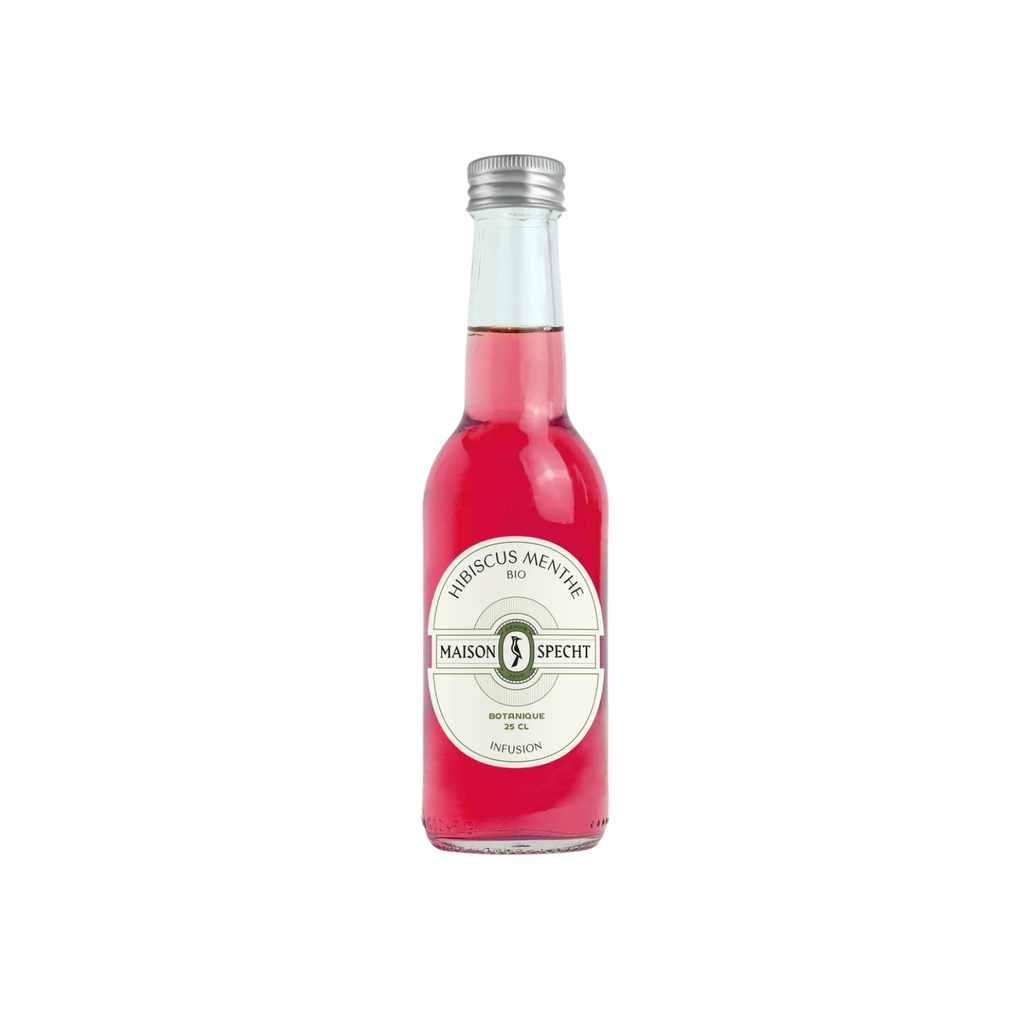 Maison SPECHT Botanique Hibiscus Menthe Bio verre - 12 x 25cl