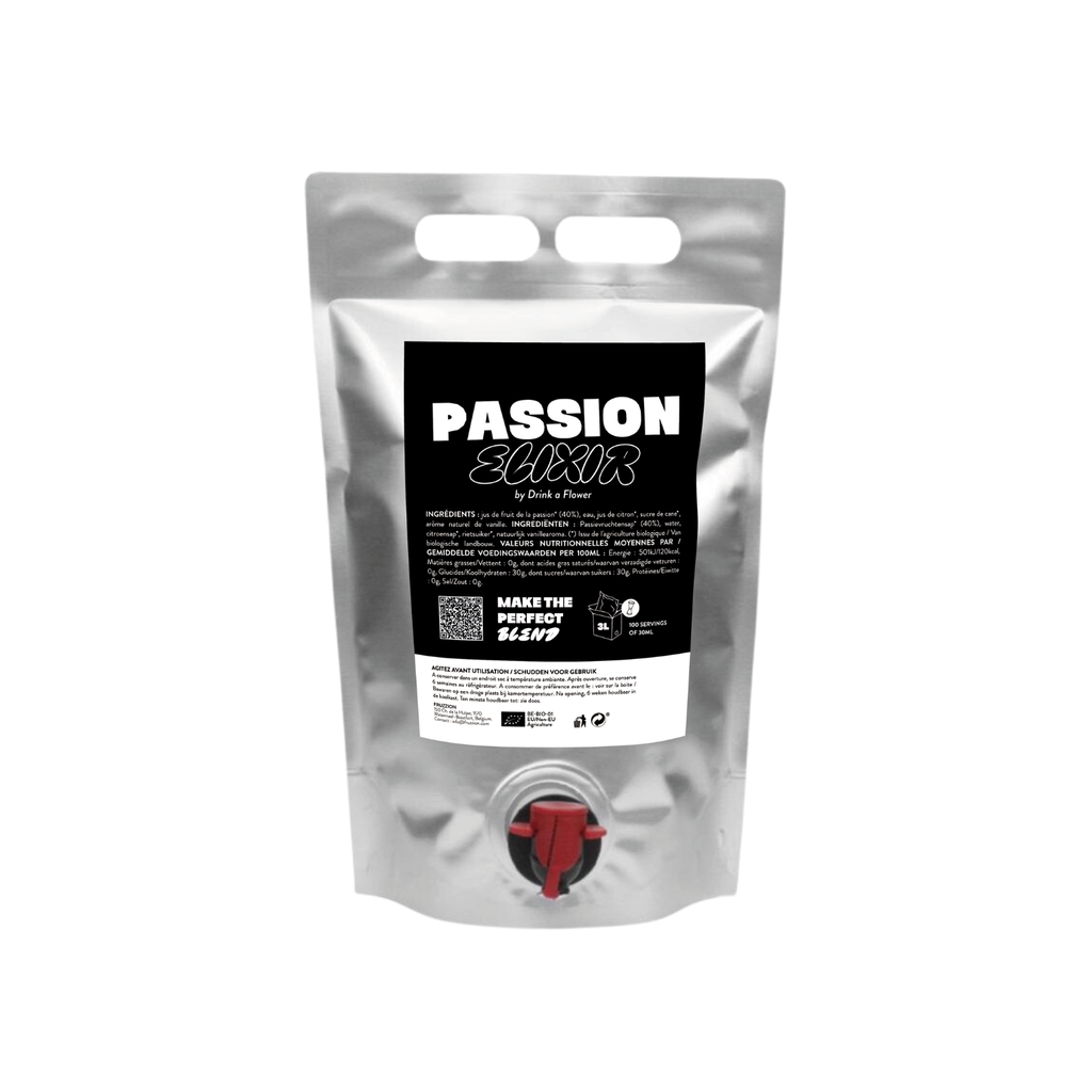 Drink a Flower (Ready to mix) Fruit de la passion - 1 x 3L