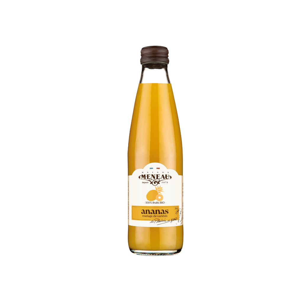 Meneau Jus ananas Bio verre
