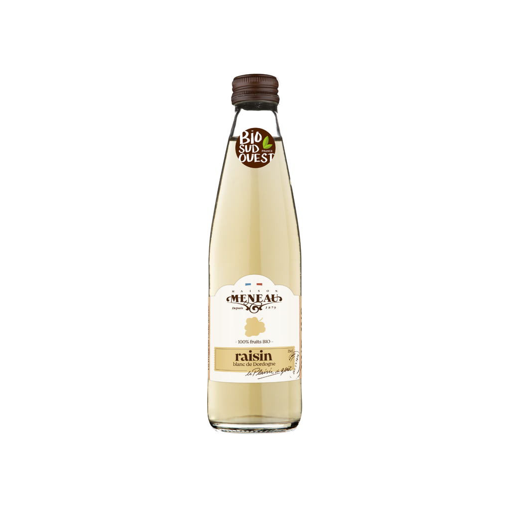 Meneau Jus de Raisin Blanc Bio verre