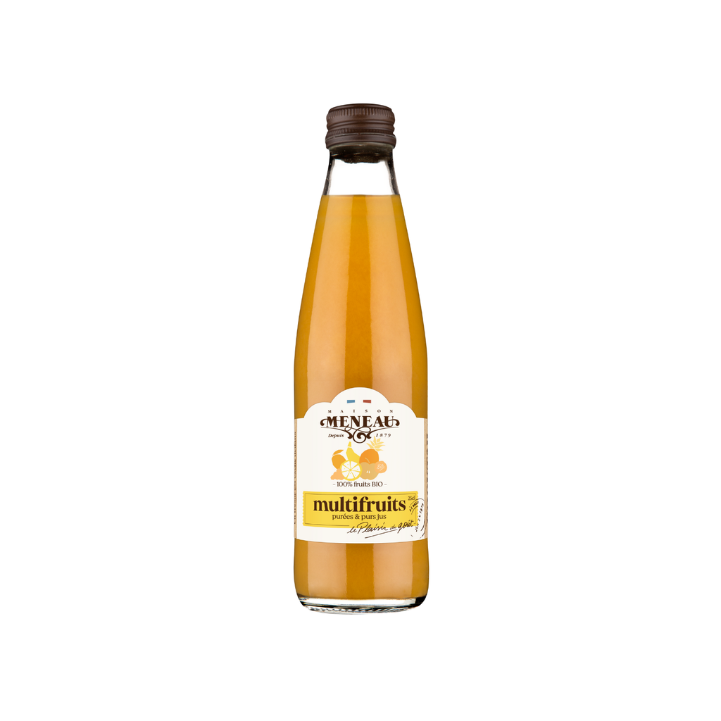 Meneau Jus Multifruits Bio verre