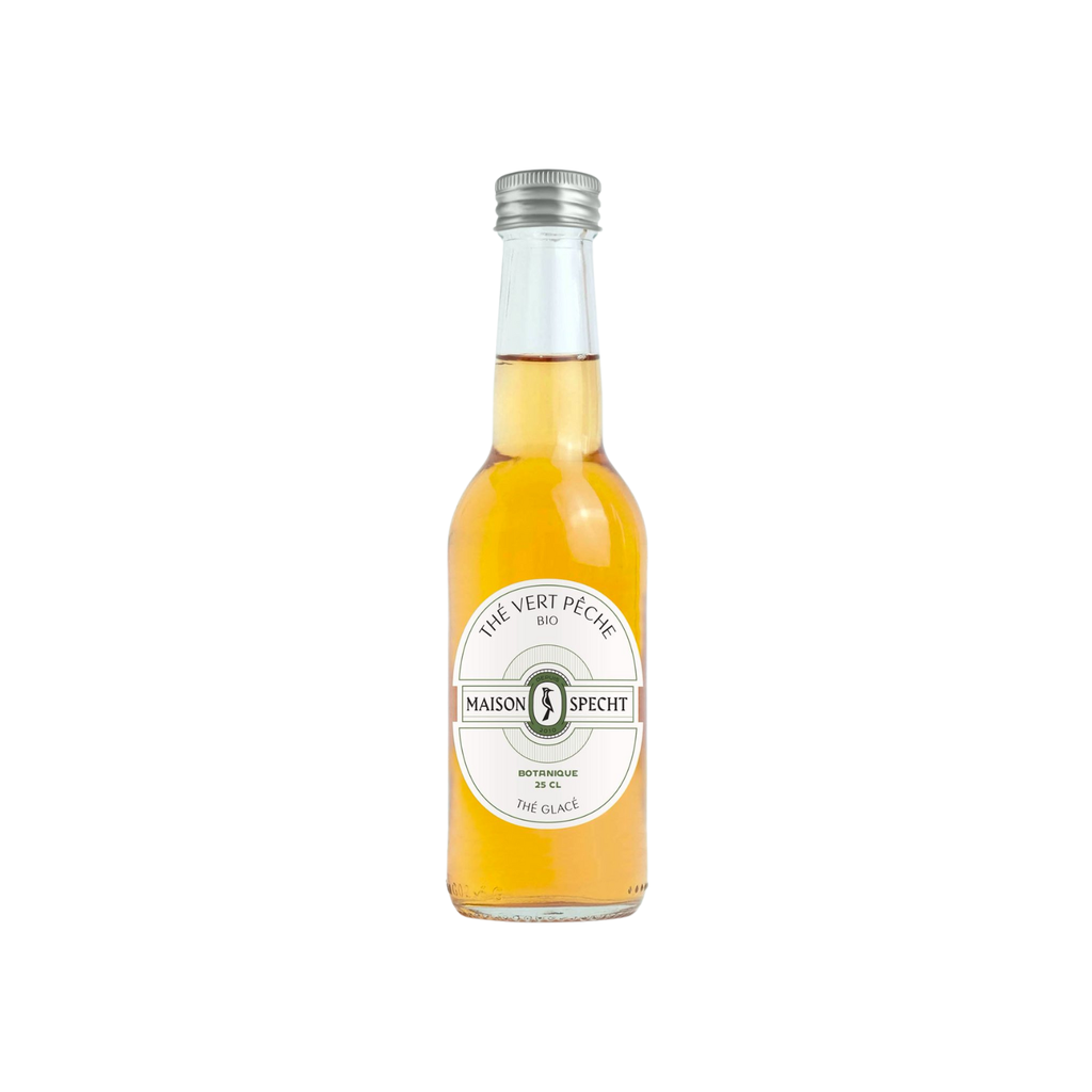 Maison SPECHT Botanique Thé Vert Pêche Bio verre - 12 x 25cl