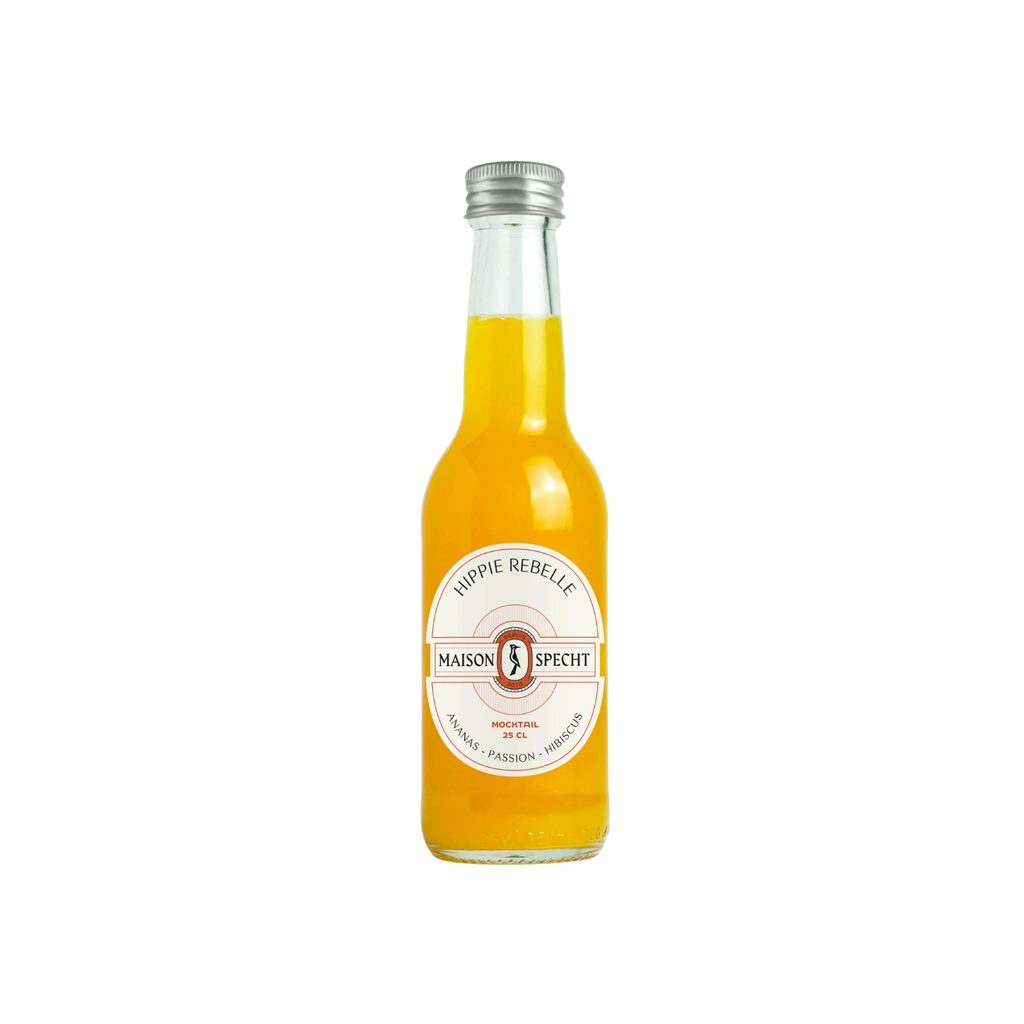 Maison SPECHT Mocktail Hippie Rebelle Ananas Passion Hibiscus Bio verre - 12 x 25cl
