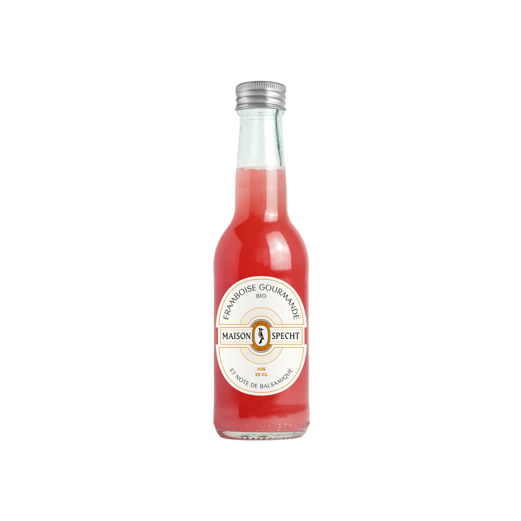 Maison SPECHT Framboise Gourmande et note de balsamique Bio verre - 12 x 25cl 