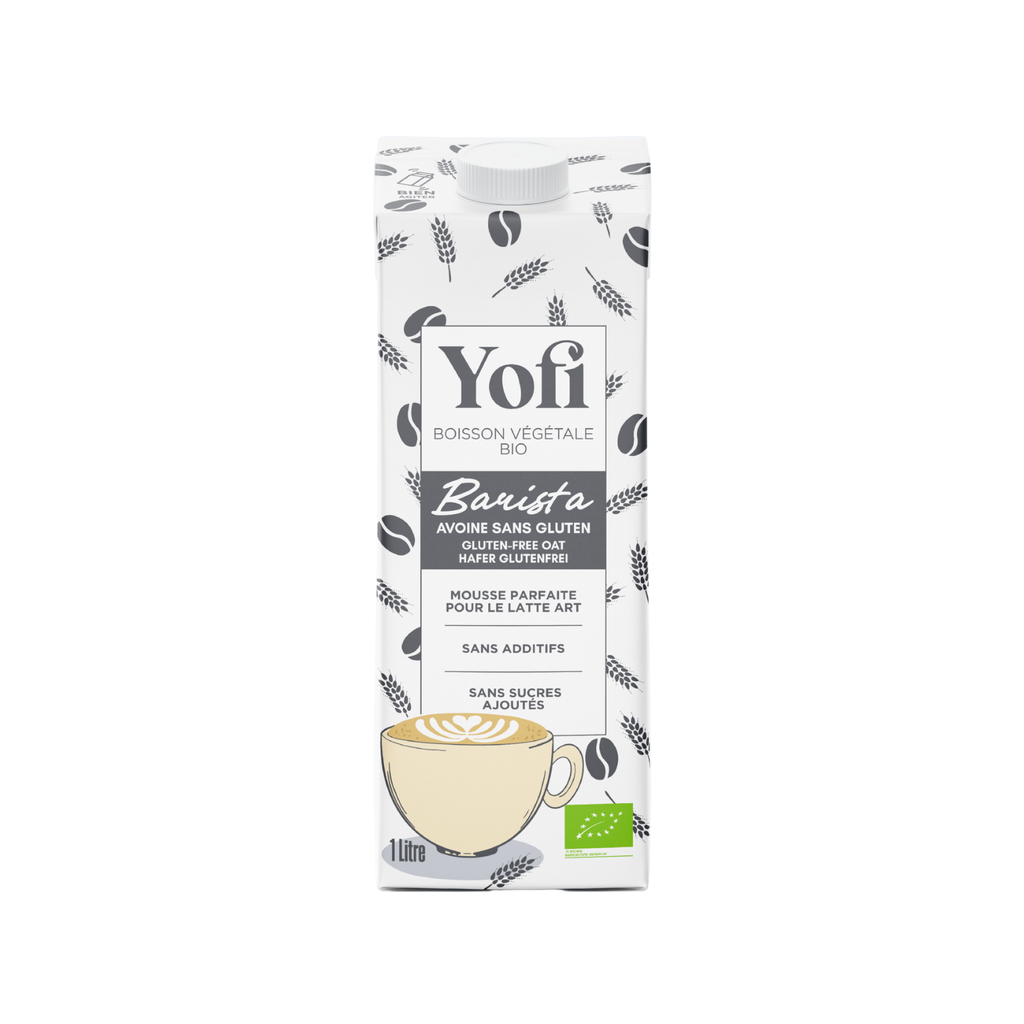 Yofi Barista Avoine Bio & sans gluten - 6 x 1L