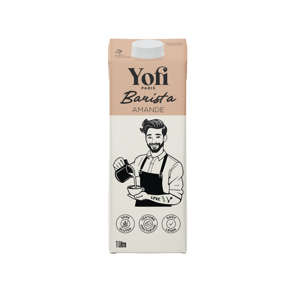 Yofi Barista Amande sans gluten - 6 x 1L