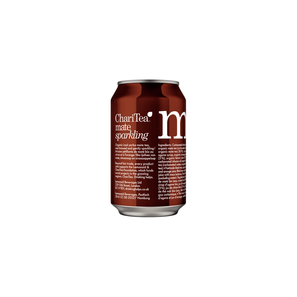 Charitea Maté cans - 12 x 33cl