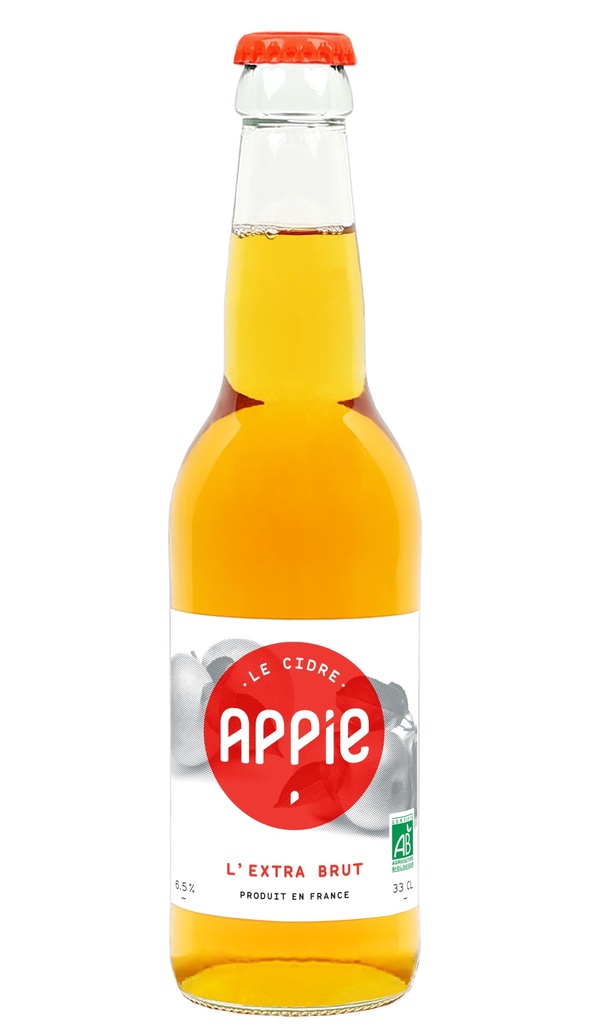 Appie Extra brut Bio verre - 12 x 33cl