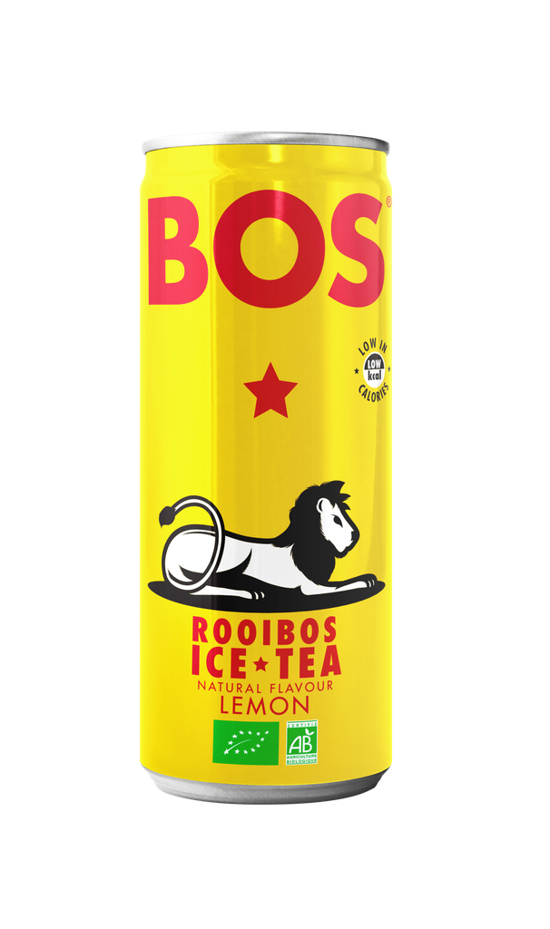 Bos Citron Bio cans - 12 x 25cl
