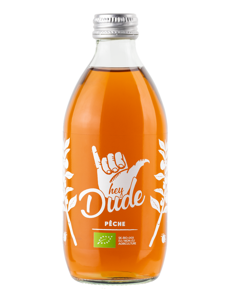Dude Pêche Bio verre - 12 x 33cl