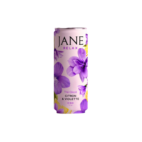 JANE - Thé vert, Citron, Violette & 🌿 - 24 x 25cl