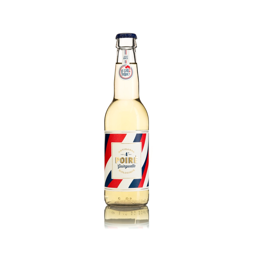 Le Coq Toqué ! Cidre Poiré du Quartier Bio verre - 12 x 33cl
