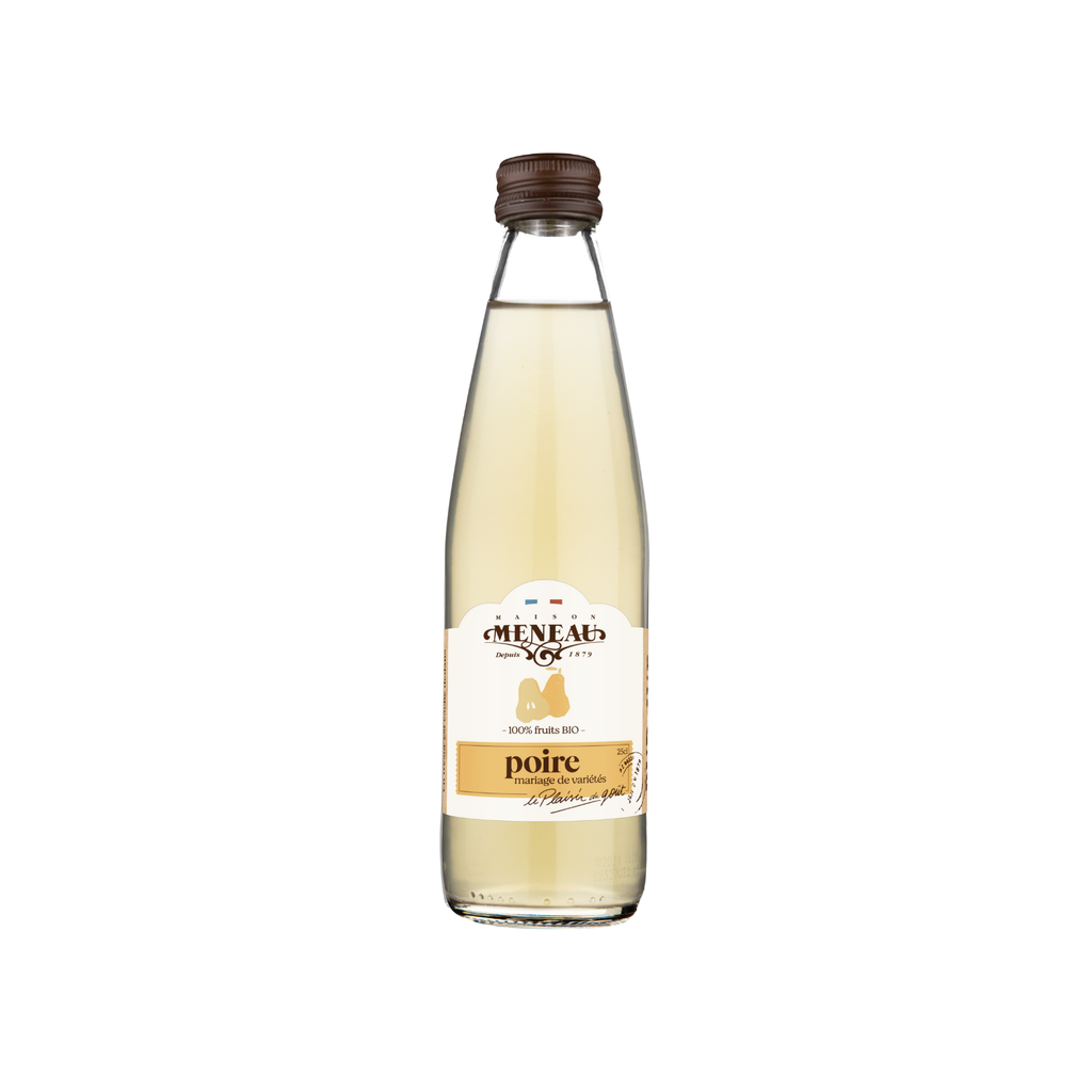 Meneau Jus de Poire Bio verre - 12 x 25cl