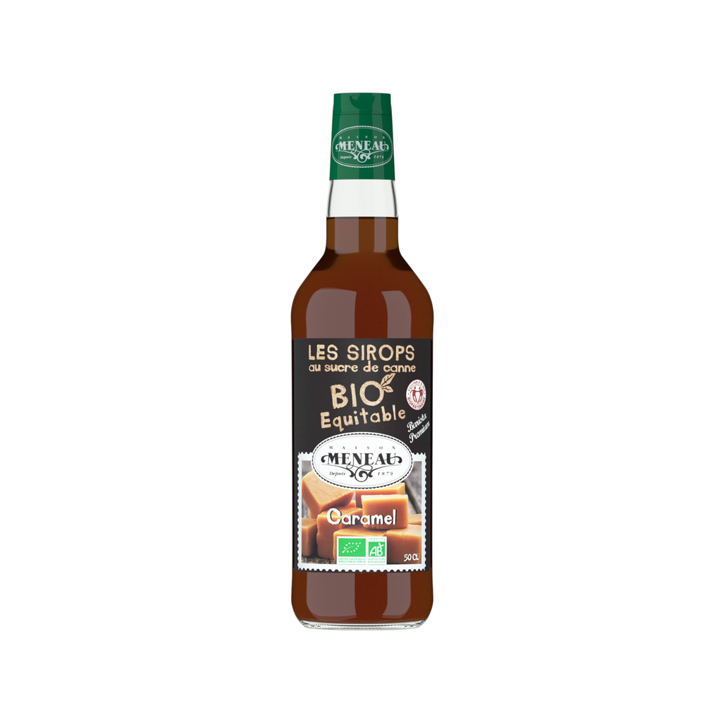 Meneau Sirop Caramel Bio Verre - 1 x 50cl