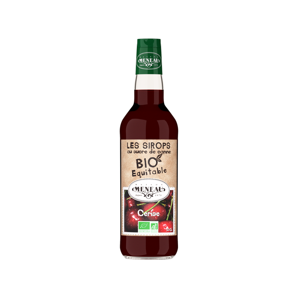 Meneau Sirop Cerise Bio Verre - 1 x 50cl