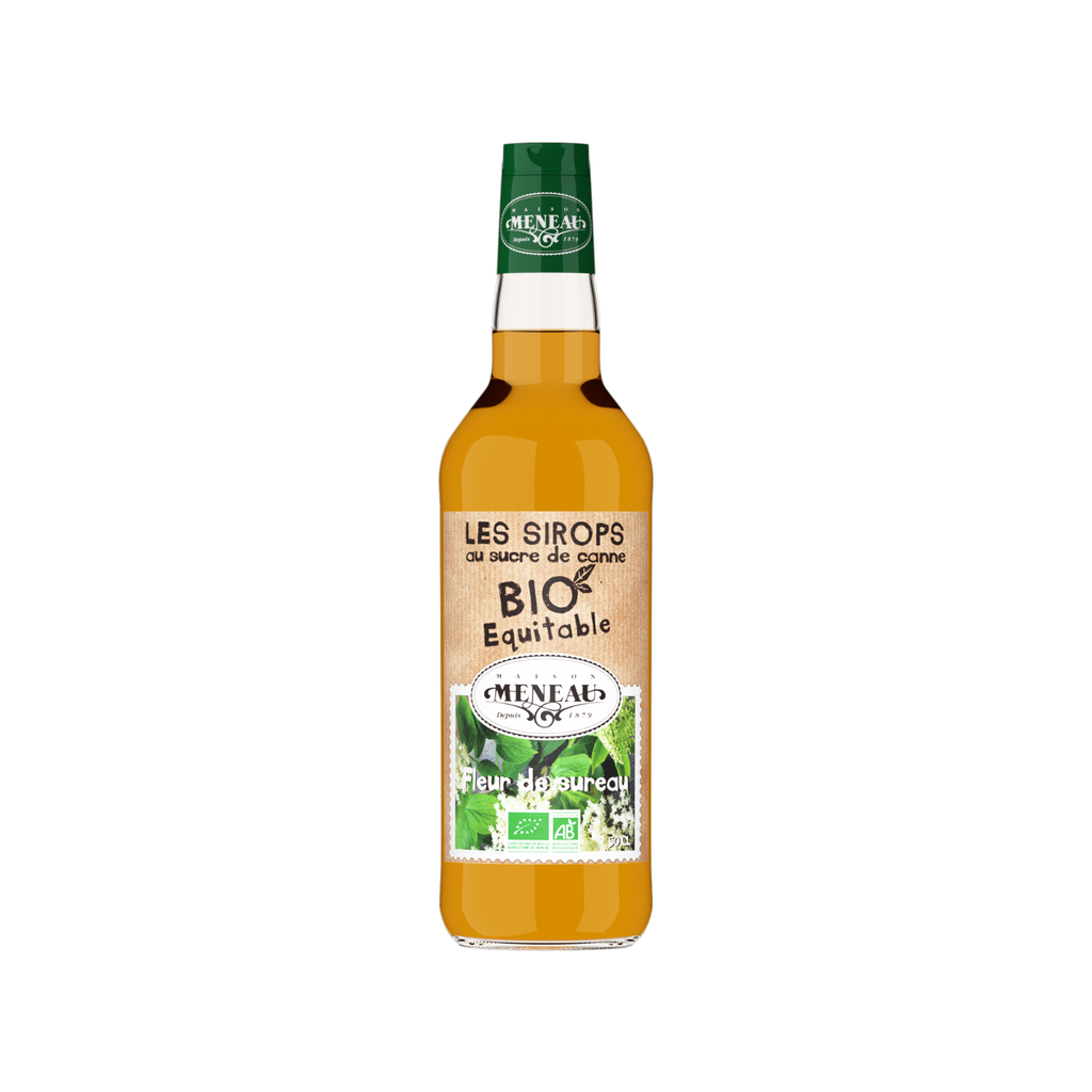 Meneau Sirop Fleur de Sureau Bio Verre - 1 x 50cl