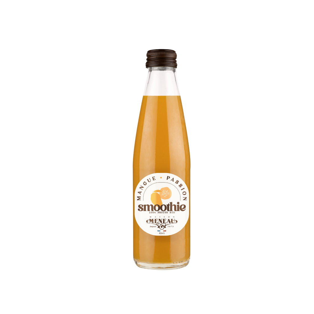 Meneau Smoothie Mangue Passion Bio verre - 12 x 25cl