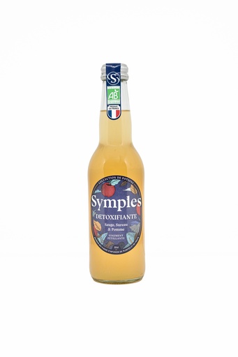 [3770011861156] Symples - Infusion pétillante détoxifiante verre - 12 x 33cl 
