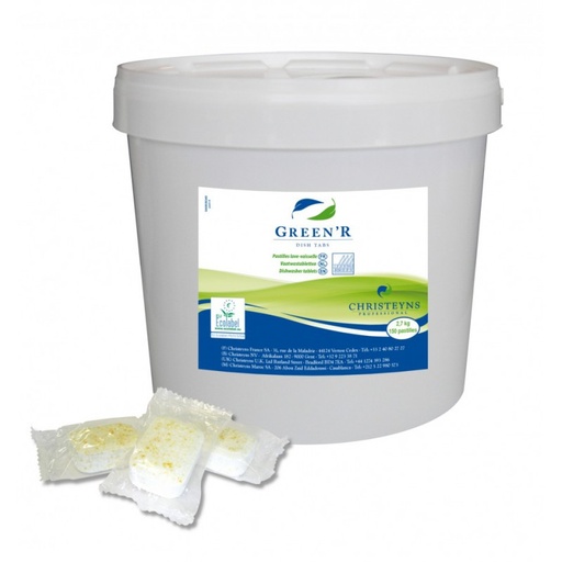 [8420499100019] Green'r dish tabs - 2,7KG - 150 pastilles