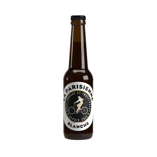 [3760039240033] La Parisienne Blanche Bio verre - 24 x 33cl