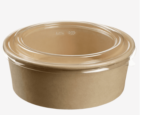 Pot salade kraft 1300ml (100 unités)