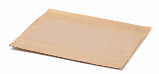 Sachets avec fenêtre 'pack delicatessen' kraft 50 g/m2 + 15 PP 16x11+5x21cm (100 unités)