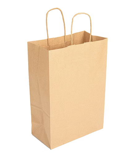 Sacs SOS avec anses kraft 80 g/m2 20+10x29cm (250 unités)