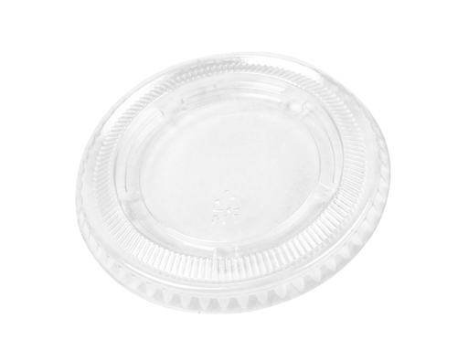 Couvercles pour pots transparents PET - 130.11/12/13/16/22/24 Ø7,4cm (2500 unités)
