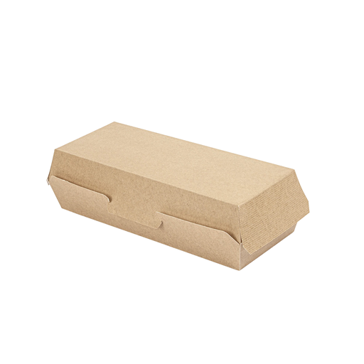 [8420499234281] Boîtes panini "the pack" carton ondulé nano-micro - 220 g/m² 26,5x12,2x7cm (300 unités)