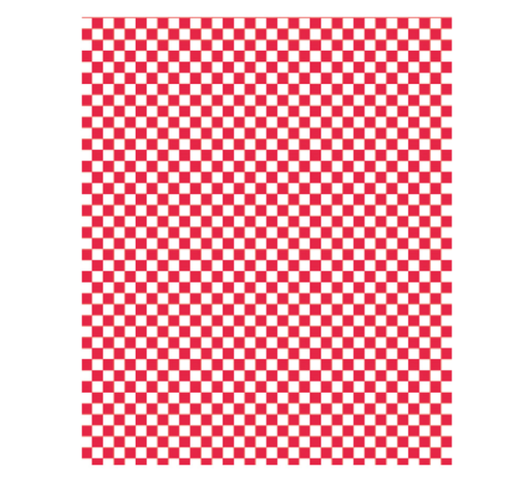 [8420499186320] Papier ingraissable basket "fitipaldi" rouge parch.ingraissable - 32 g/m² 31x38cm (1000 unités)