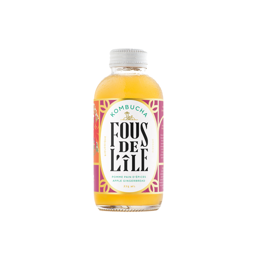 [3770015551046] Fous de l'Île Pomme Pain d'Épices verre - 12 x 375ml