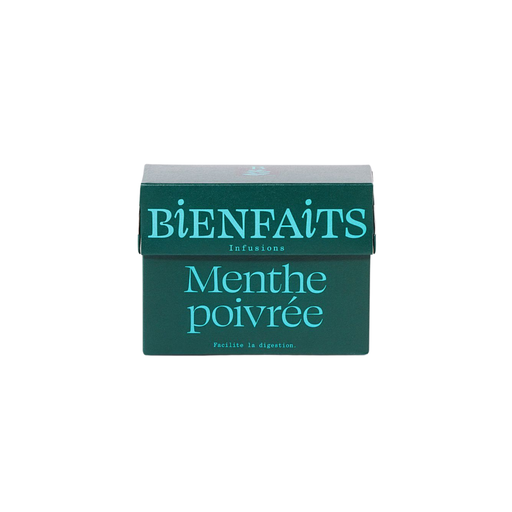 [3760086420457] Bienfaits Infusion Menthe poivrée sachet Bio - 20 x 1,4g 