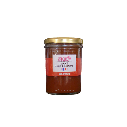 Re-Belle Confiture Pomme Raisin Gingembre