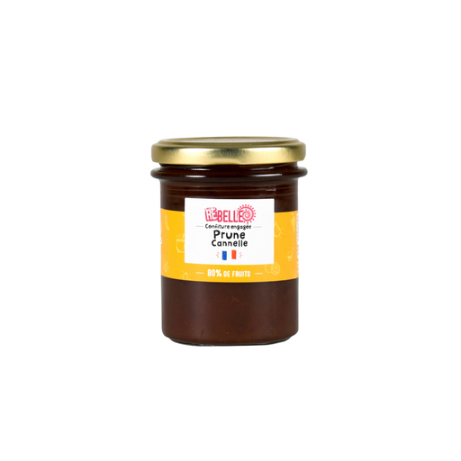 [3760262730639] Re-Belle Confiture Prune Cannelle - 5 x 485g